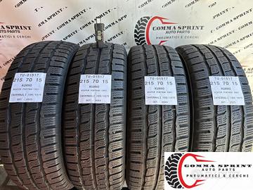 4 PNEUMATICI 215/70 R15C KUMHO INVERNALI