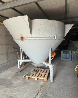 IMPIANTO TRAMOGGIA + COCLEA 4 m CON MOTORIDUTTORE