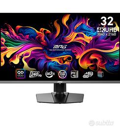 Msi MPG 321URX QD-OLED 31,5" 4K UHD Gaming Monitor