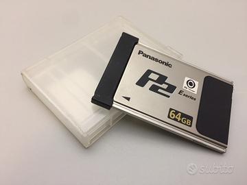 Schede Panasonic P2 64 Gb