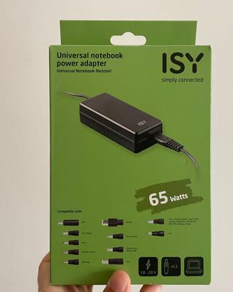 CARICABATTERIA per notebook 65W universale