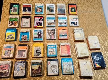 collezione cassette stereo 8