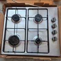 piano cottura gas 4 fuochi