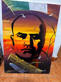 Quadro Romano Mussolini