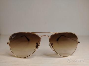 Rayban Aviator Gold Originali 