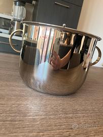 Secchiello porta spumante/vino in acciaio inox