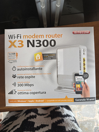 Sitecom modem router wi-fi X3 N300