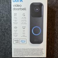 Blink Video Doorbell, nuovo, mai utilizzato.