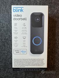 Blink Video Doorbell, nuovo, mai utilizzato.