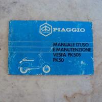 libretto manuale vespa pk 50