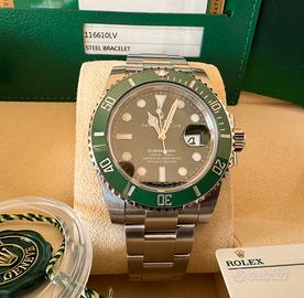 Rolex Submariner verdone 116610lV nuovo 2020