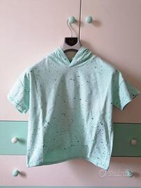 Felpa t-shirt Nucleo con cappuccio - ragazza XXL