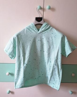 Felpa t-shirt Nucleo con cappuccio - ragazza XXL