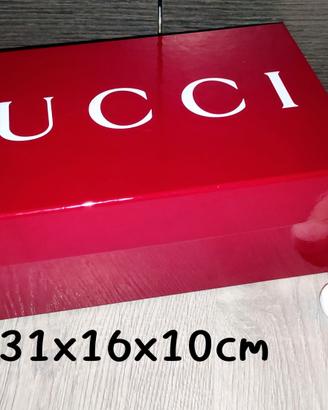 scatola Gucci rossa donna 