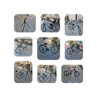 blocco 5 biciclette + cavalletto per pulizia.