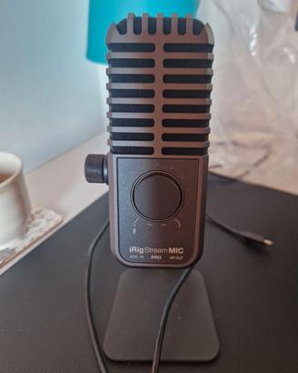 IK Multimedia iRig Stream Mic Pro Microfono