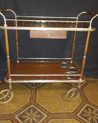 Carrello vintage portavivande anni 60