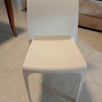sedia VOLGA bianca polipropilene