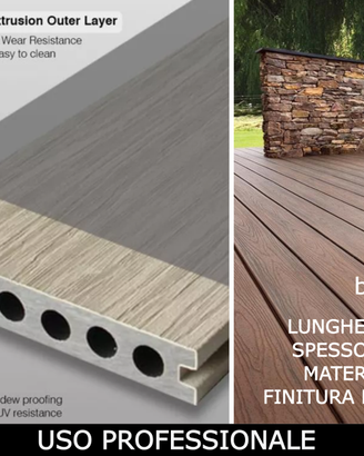 Decking WPC ideale per piscine Sundeck