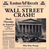 IL  CROLLO A WALL STREET * AZIONE VERA DATATA 1929
