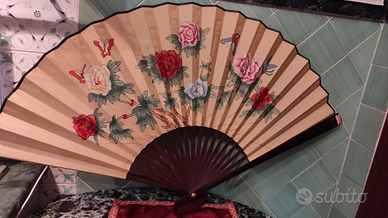 Grande ventaglio cinese vintage