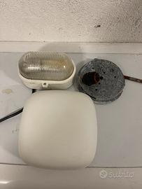 Lampade navale e opalina