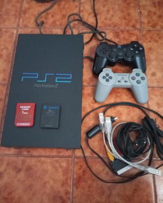 ps2 con giochi 