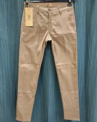 Pantalone uomo beige Dirty Page