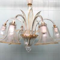 Lampadario in vetro di Murano Vetrilamp
