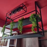 MENSOLA BAR PORTA BOTTIGLIE E BICCHIERI
