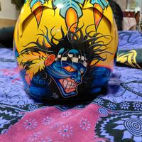 casco suomy, giacca e accessori anni 90 circa 