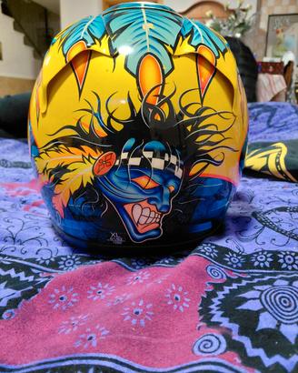 casco suomy, giacca e accessori anni 90 circa 