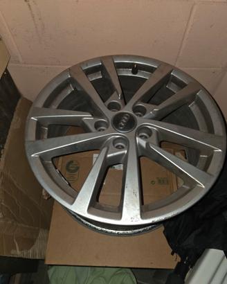 4 cerchi in lega audi s-line originali 