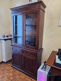 Mobile vetrina in legno