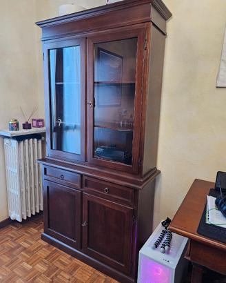 Mobile vetrina in legno