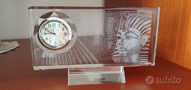 orologio da tavolo cristallo Egitto