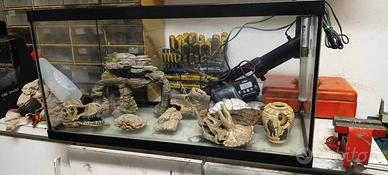 aquario completo di pezzi 