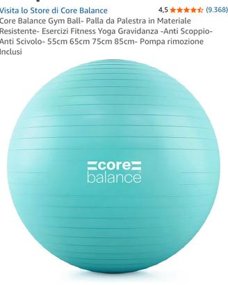 Core Balance Gym Ball- Palla Palestra-Gravidanza