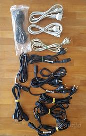Cavi di alimentazione 220-250V PC/Schuko.
