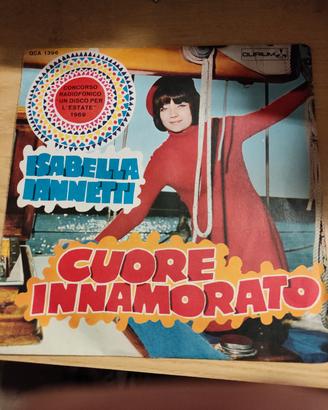 disco 45 giri  isabella iannetti