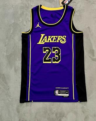 Canotta NBA Los Angeles Lakers 23 LeBron Taglia S