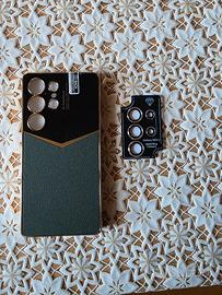 Cover SAMSUNG S25 ULTRA + Anelli fotocamere post.