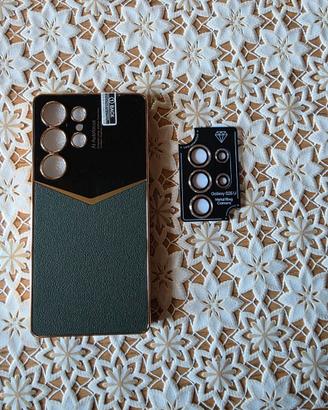 Cover SAMSUNG S25 ULTRA + Anelli fotocamere post.