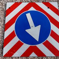 Cartello cantiere mobile