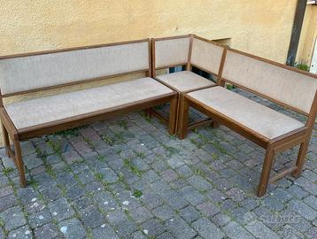 Due panche e un angolare