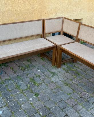 Due panche e un angolare