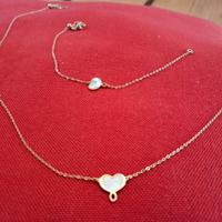 Collanina e braccialetto "Maman et Sophie"