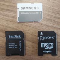 Adattatori SD Micro SD Samsung, SanDisk, Transcend