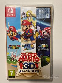 Nintendo switch Mario 3D All Star