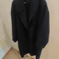 Cappotto lungo zara Ma oversi Blue marino